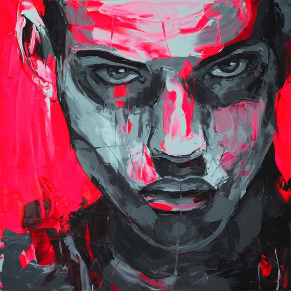 Francoise Nielly Portrait Palette Painting Expression Face037